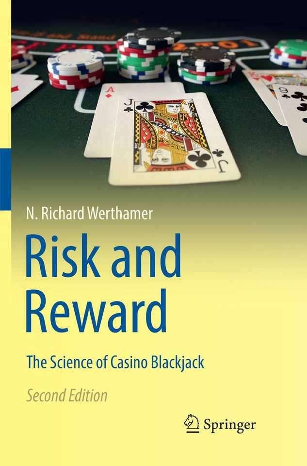 Risk and Reward: The Science of Casino Blackjack book cover by N. Richard Werthamer