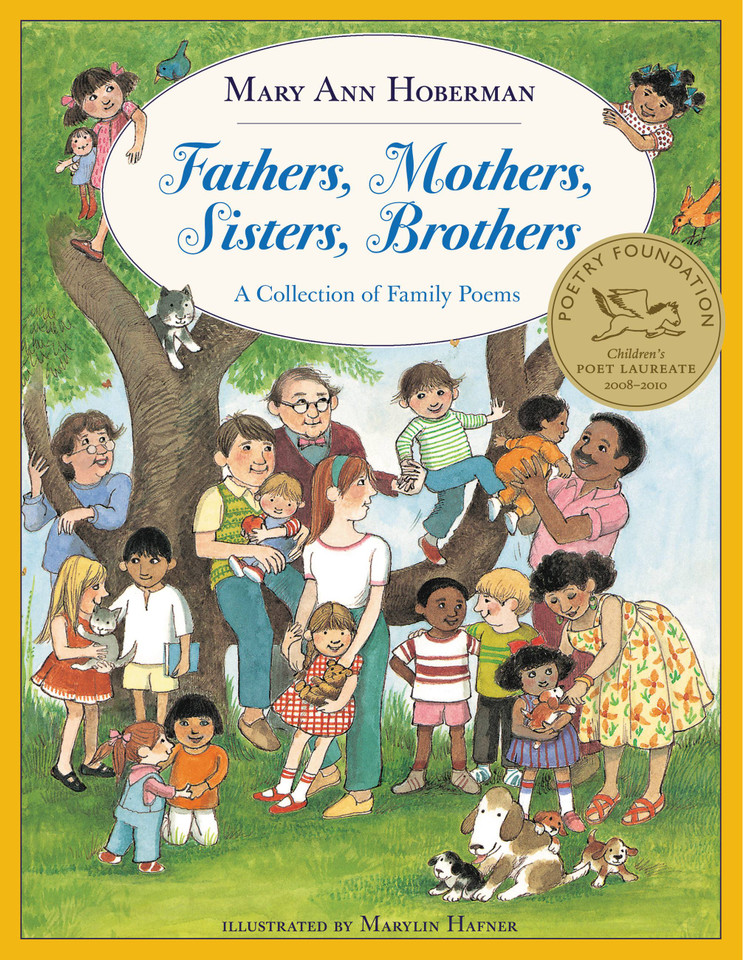 Fathers, Mothers, Sisters, Brothers: A Collection of Family Poems book cover by Mary Ann Hoberman