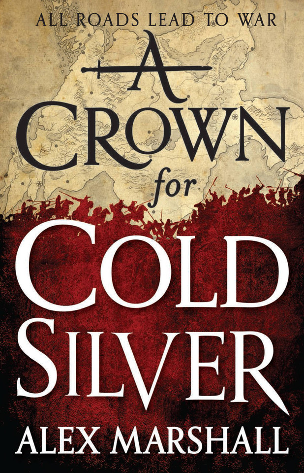 A Crown for Cold Silver (The Crimson Empire #1) book cover by Alex Marshall