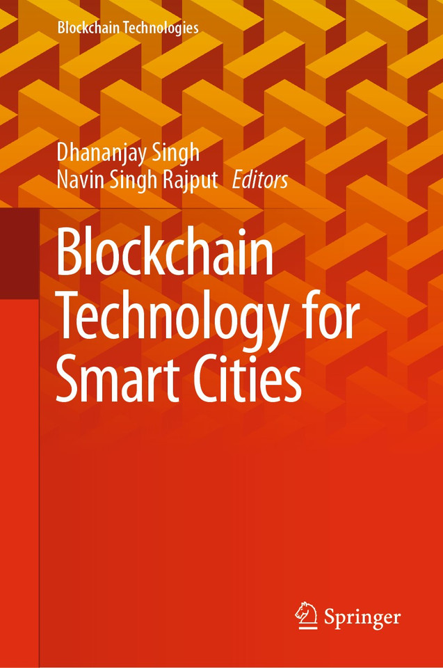 Blockchain Technology for Smart Cities (Blockchain Technologies) book cover by 