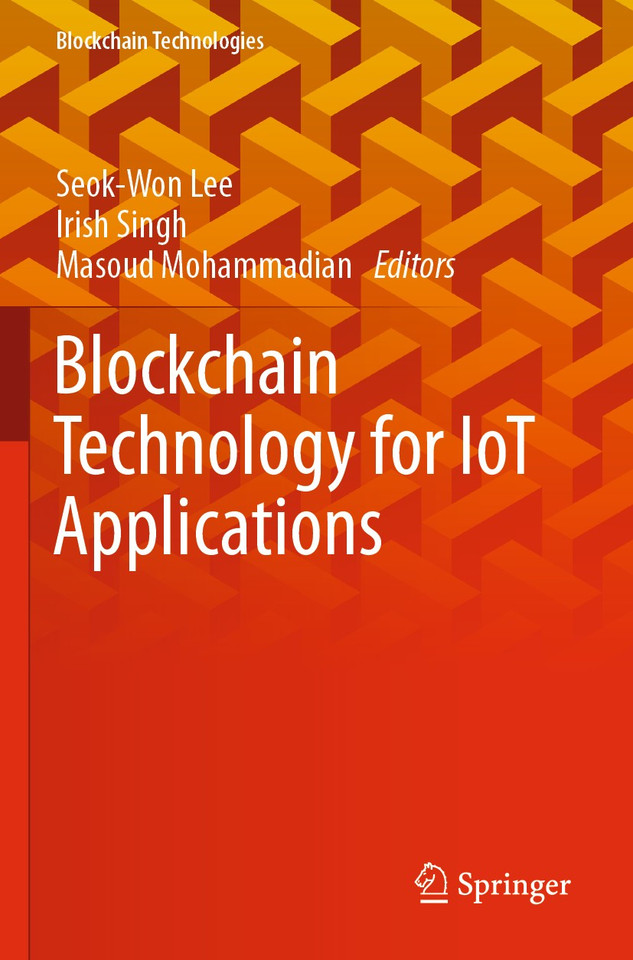 Blockchain Technology for IoT Applications (Blockchain Technologies) book cover by 