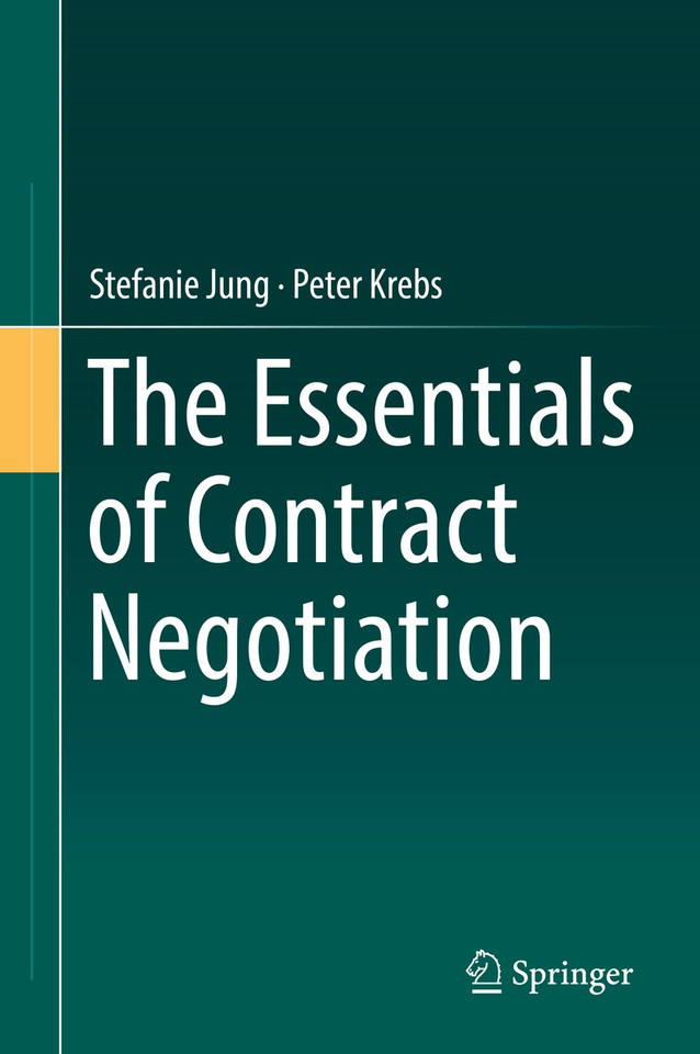 The Essentials of Contract Negotiation book cover by Stefanie Jung, Peter Krebs