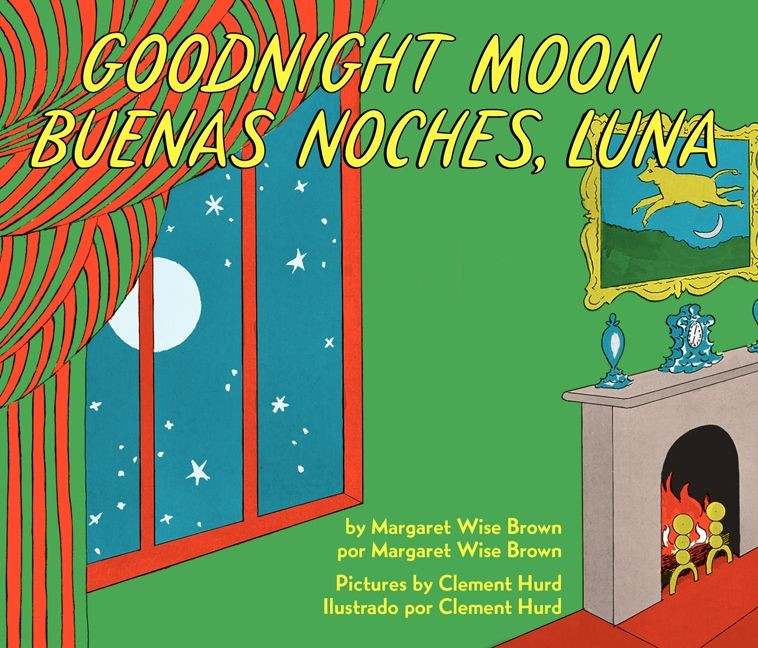 Goodnight Moon/Buenas noches, Luna: Bilingual English-Spanish book cover by Margaret Wise Brown