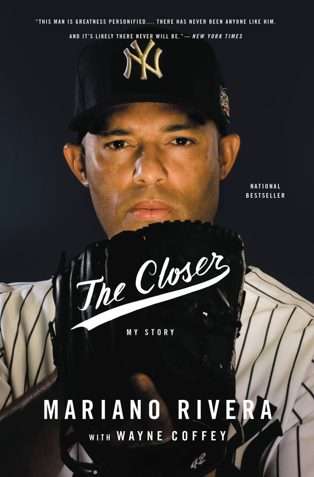 The Closer book cover by Mariano Rivera