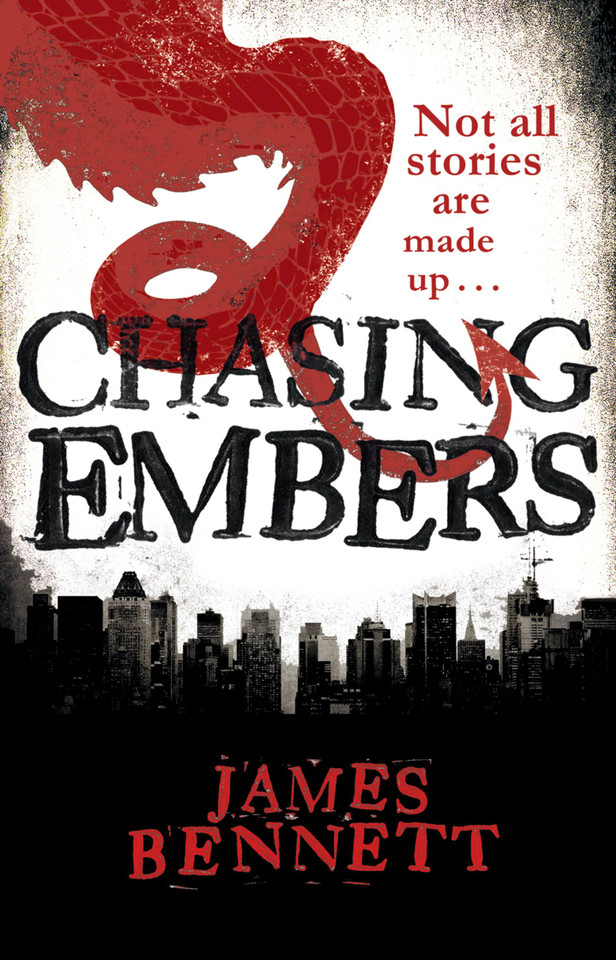 Chasing Embers (A Ben Garston Novel) book cover by James Bennett
