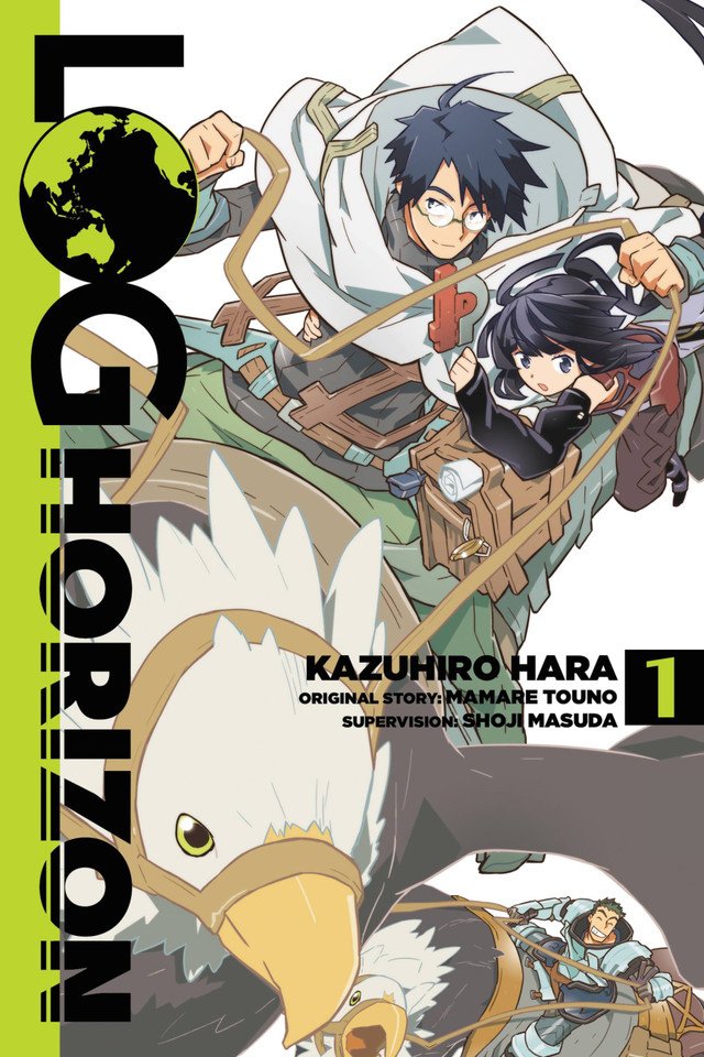 Log Horizon, Vol. 1 (manga) (Log Horizon Manga #1) book cover by Kazuhiro Hara, Mamare Touno