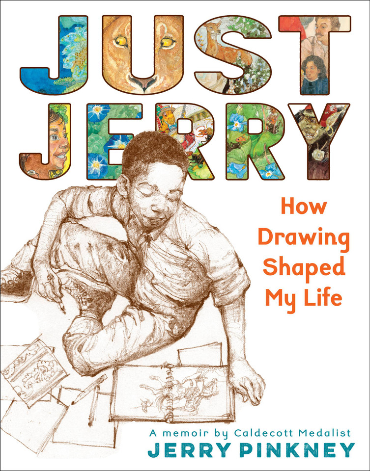 Just Jerry: How Drawing Shaped My Life book cover by Jerry Pinkney