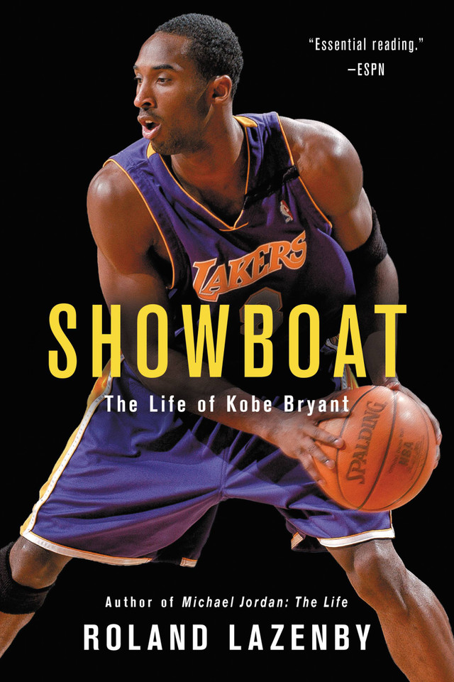 Showboat: The Life of Kobe Bryant book cover by Roland Lazenby