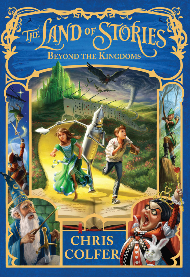 The Land of Stories: Beyond the Kingdoms (The Land of Stories #4) book cover by Chris Colfer