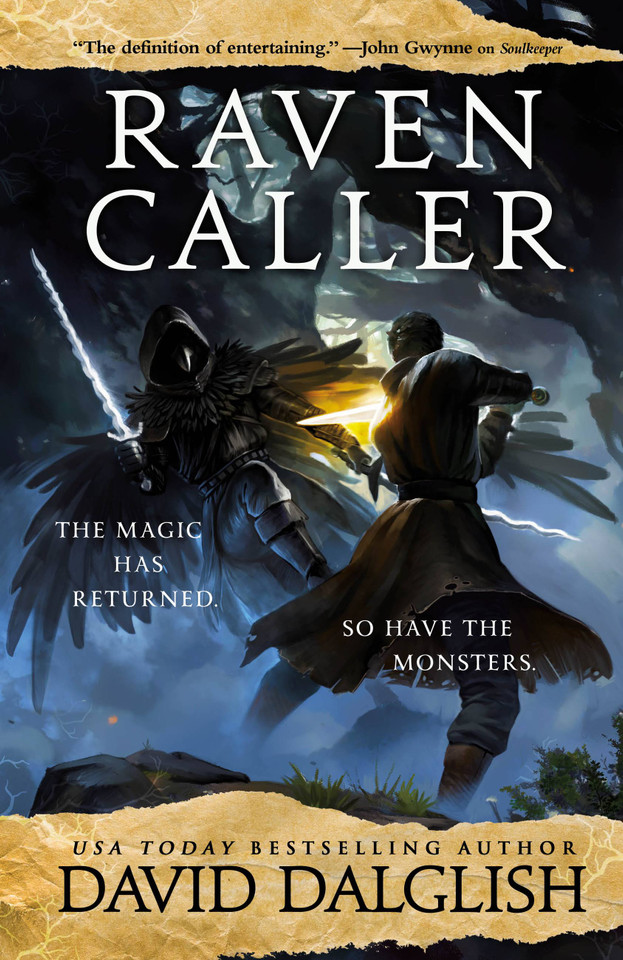 Ravencaller (The Keepers #2) book cover by David Dalglish