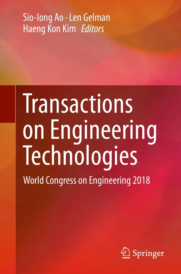 Transactions on Engineering Technologies: World Congress on Engineering 2018 book cover by 