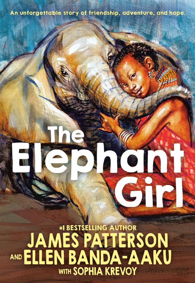 The Elephant Girl book cover by James Patterson, Ellen Banda-Aaku