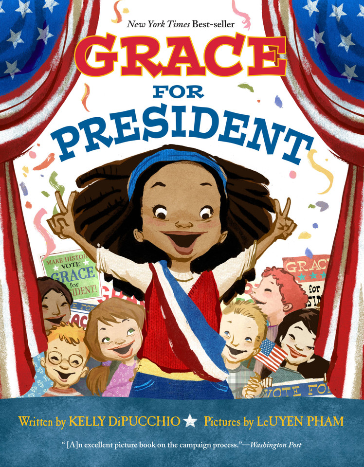 Grace for President (Grace for President #1) book cover by Kelly DiPucchio