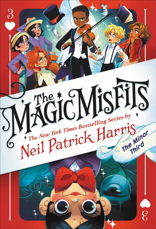 The Magic Misfits: The Minor Third (The Magic Misfits #3) book cover by Neil Patrick Harris