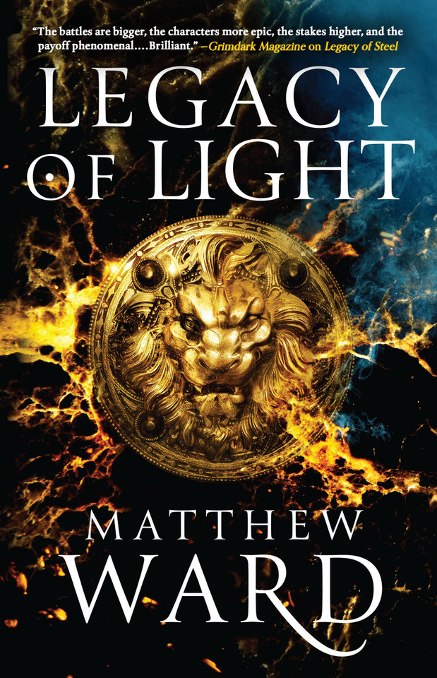 Legacy of Light (The Legacy Trilogy #3) book cover by Matthew Ward