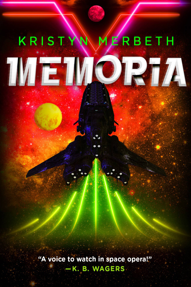 Memoria (The Nova Vita Protocol #2) book cover by Kristyn Merbeth