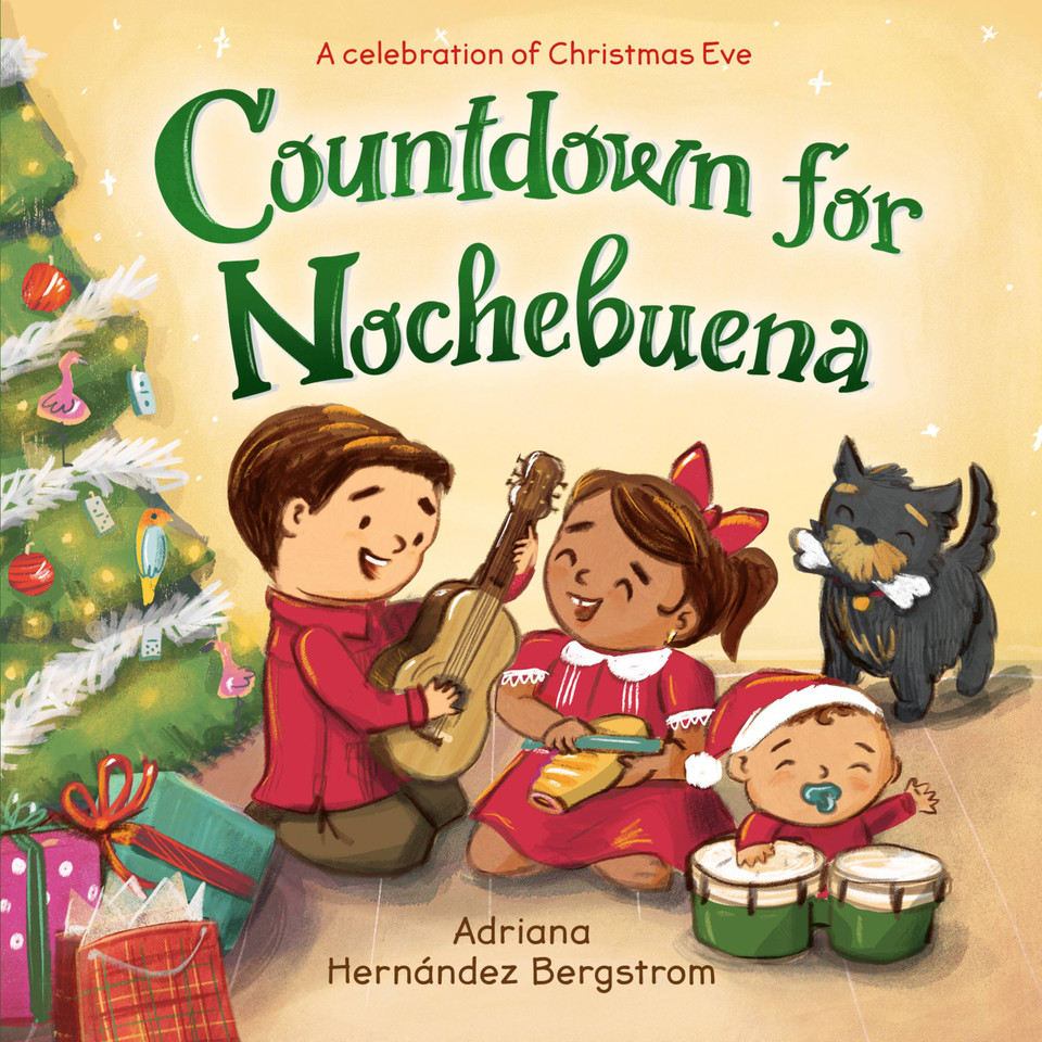 Countdown for Nochebuena book cover by Adriana Hernández Bergstrom