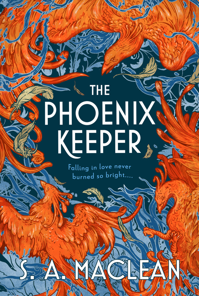 The Phoenix Keeper book cover by S.A. Maclean