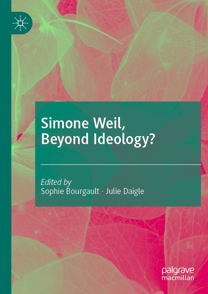 Simone Weil, Beyond Ideology? book cover by 