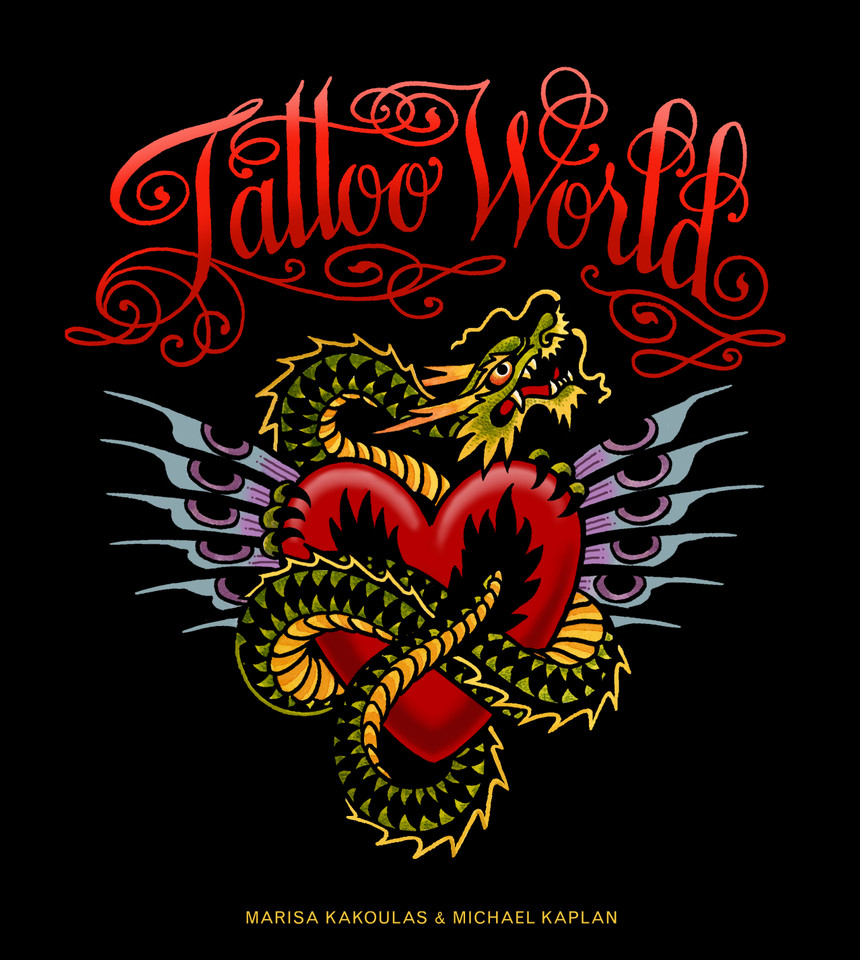 Tattoo World book cover by Michael B. Kaplan