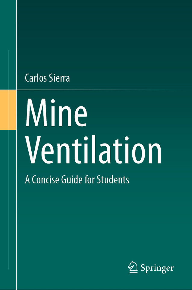 Mine Ventilation: A Concise Guide for Students book cover by Carlos Sierra