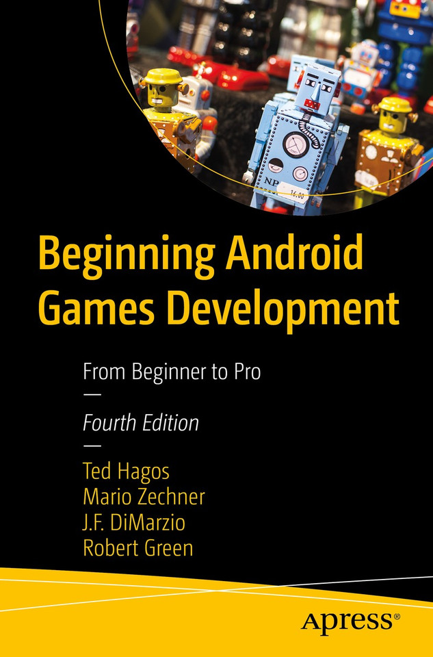 Beginning Android Games Development: From Beginner to Pro book cover by Ted Hagos, Mario Zechner, J.F. DiMarzio, Robert Green