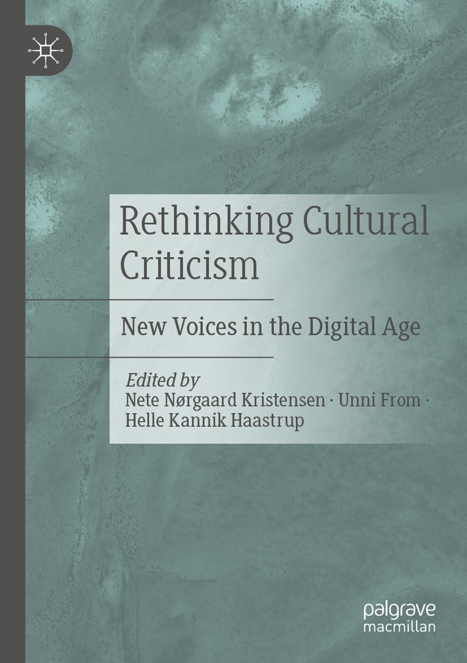 Rethinking Cultural Criticism: New Voices in the Digital Age book cover by 