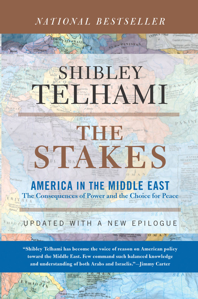 The Stakes: America In The Middle East book cover by Shibley Telhami