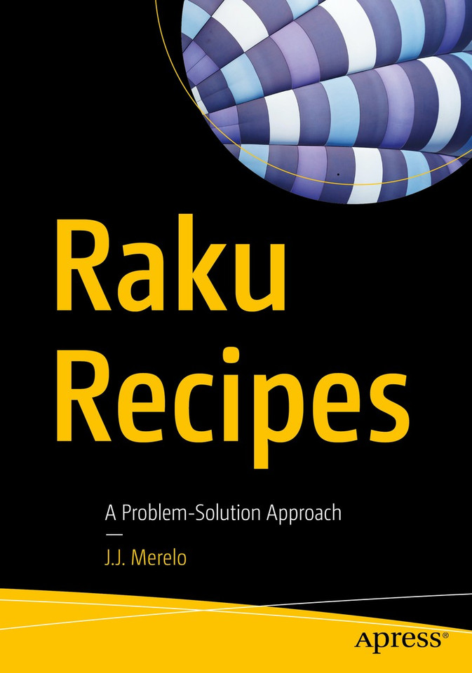 Raku Recipes: A Problem-Solution Approach book cover by J.J. Merelo