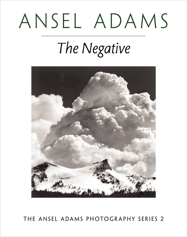 The Negative book cover by Ansel Adams