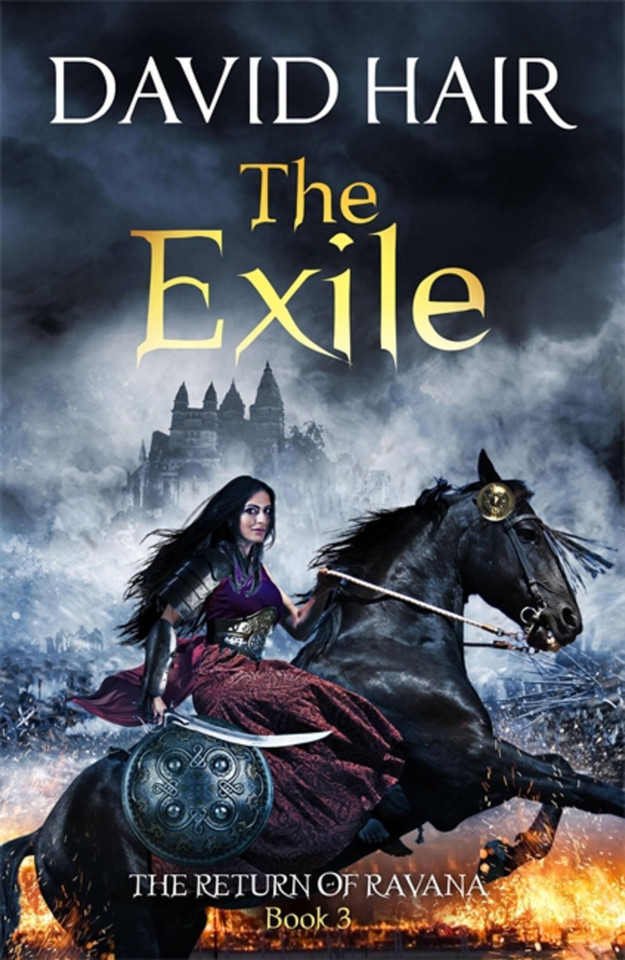 The Exile: The Return of Ravana Book 3 (The Return of Ravana) book cover by David Hair