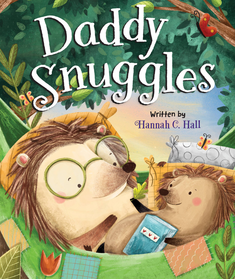 Daddy Snuggles book cover by Hannah C. Hall