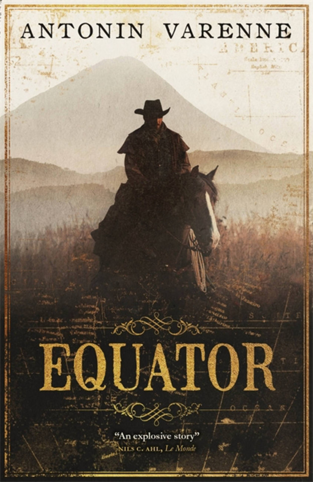 Equator book cover by Antonin Varenne