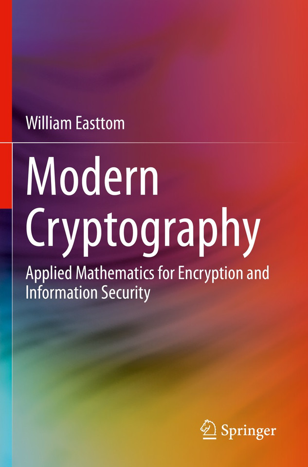 Modern Cryptography: Applied Mathematics for Encryption and Information Security book cover by William Easttom