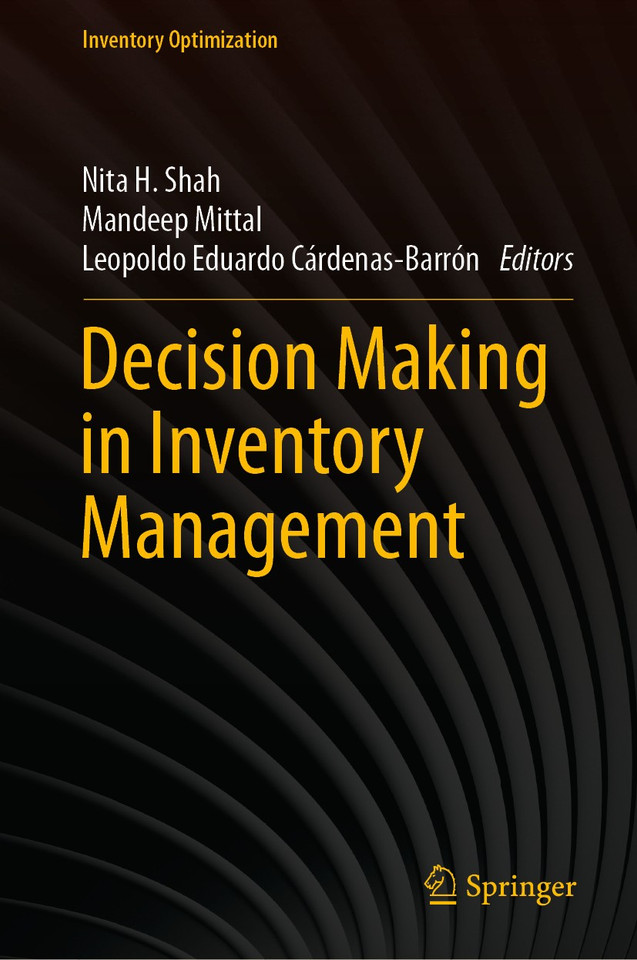 Decision Making in Inventory Management (Inventory Optimization) book cover by 