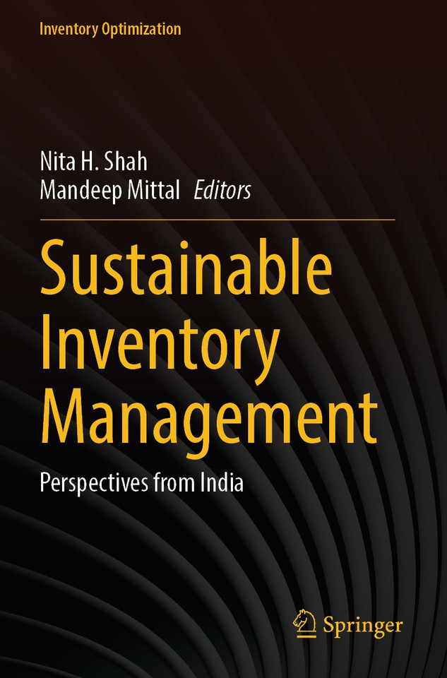 Sustainable Inventory Management: Perspectives from India (Inventory Optimization) book cover by 