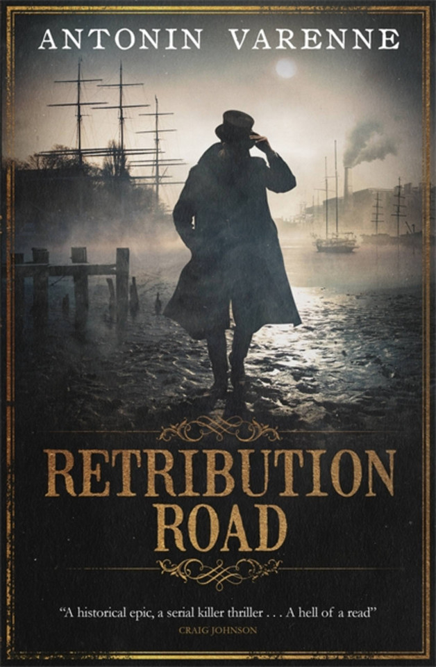 Retribution Road book cover by Antonin Varenne