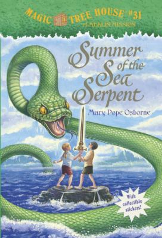 Magic Tree House #31: Summer of the Sea Serpent Cover Magic Tree House #31: Summer of the Sea Serpent Cover