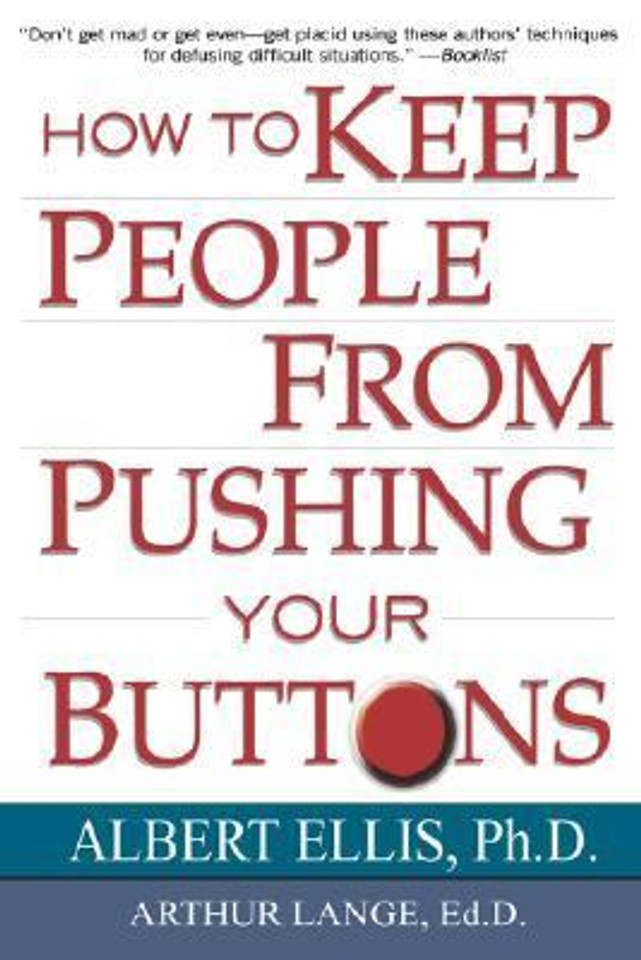 How to Keep People from Pushing Your Buttons Cover