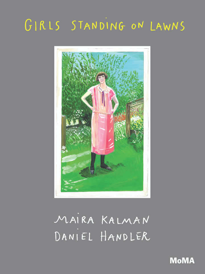 Girls Standing on the Lawn book cover by Daniel Handler