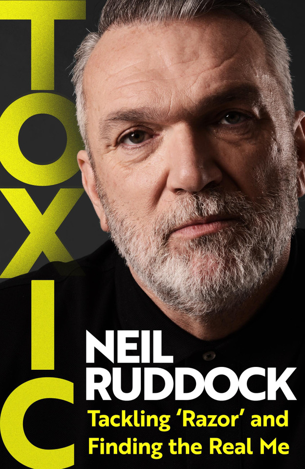 Toxic book cover by Neil Ruddock