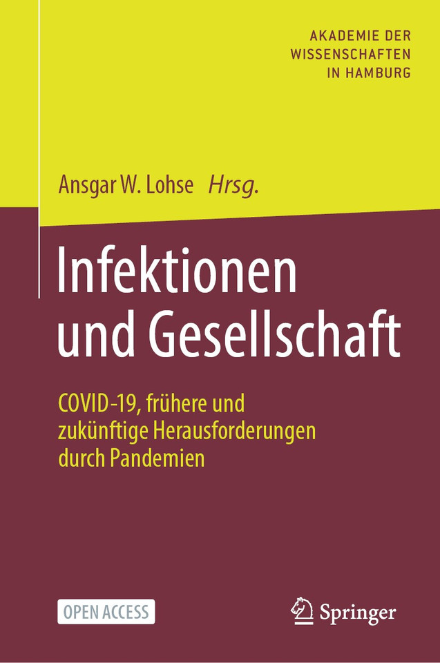 Infektionen und Gesellschaft: COVID-19, frühere und zukünftige Herausforderungen durch Pandemien book cover by 