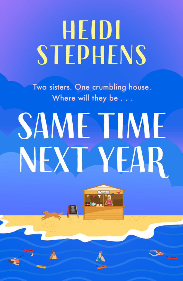 Same Time Next Year book cover by Heidi Stephens