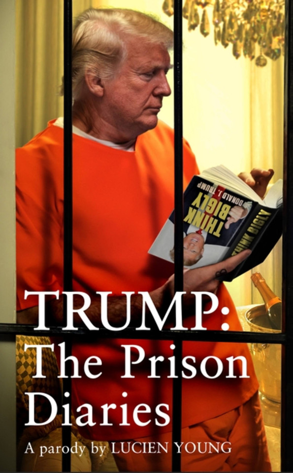 Trump: The Prison Diaries: MAKE PRISON GREAT AGAIN with the funniest satire of the year book cover by Lucien Young