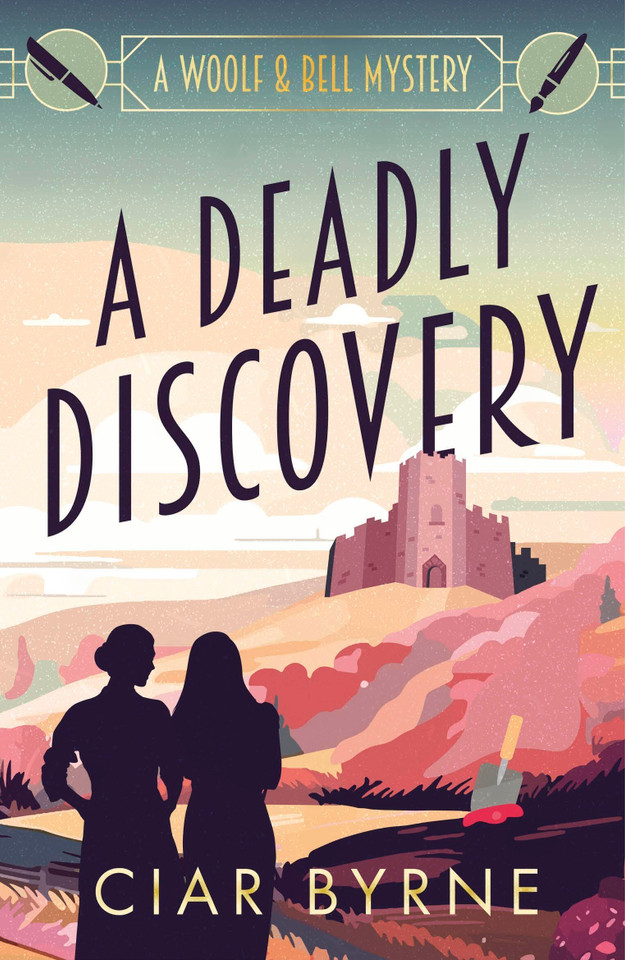 A Deadly Discovery: The Woolf & Bell Mysteries Book 1 book cover by Ciar Byrne