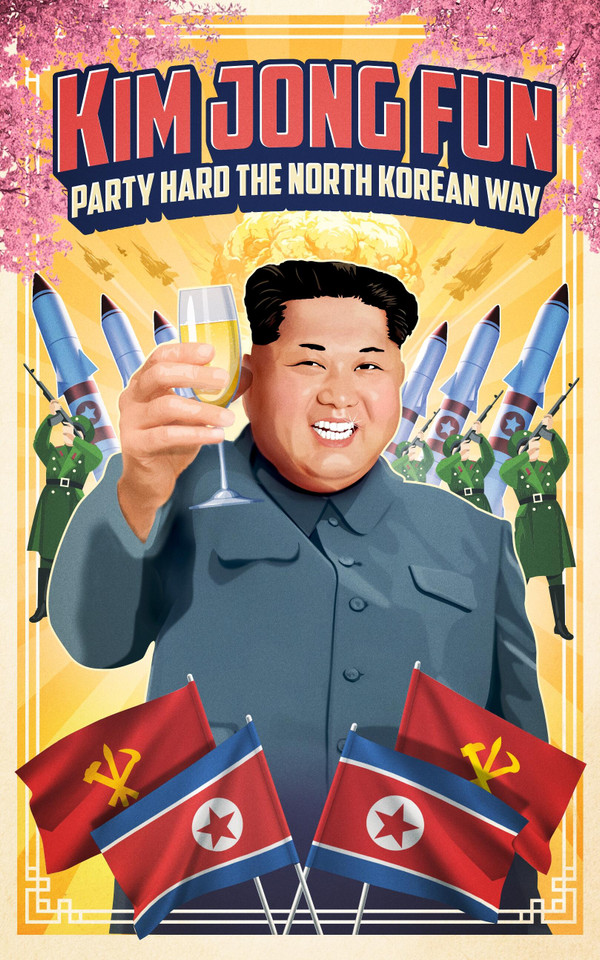Kim Jong-Fun book cover by Kim Jong Un