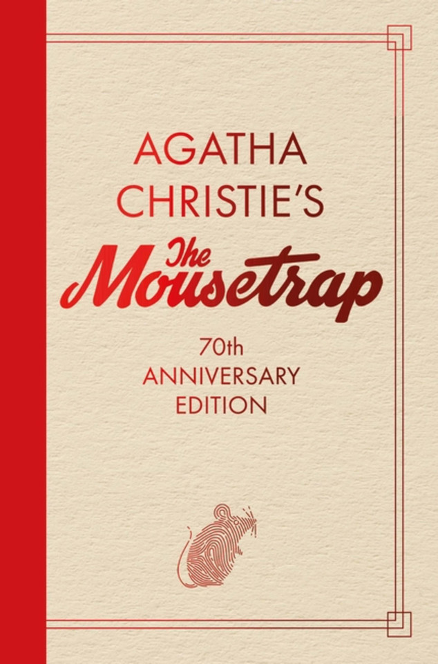 The Mousetrap: 70th Anniversary Edition book cover by Agatha Christie