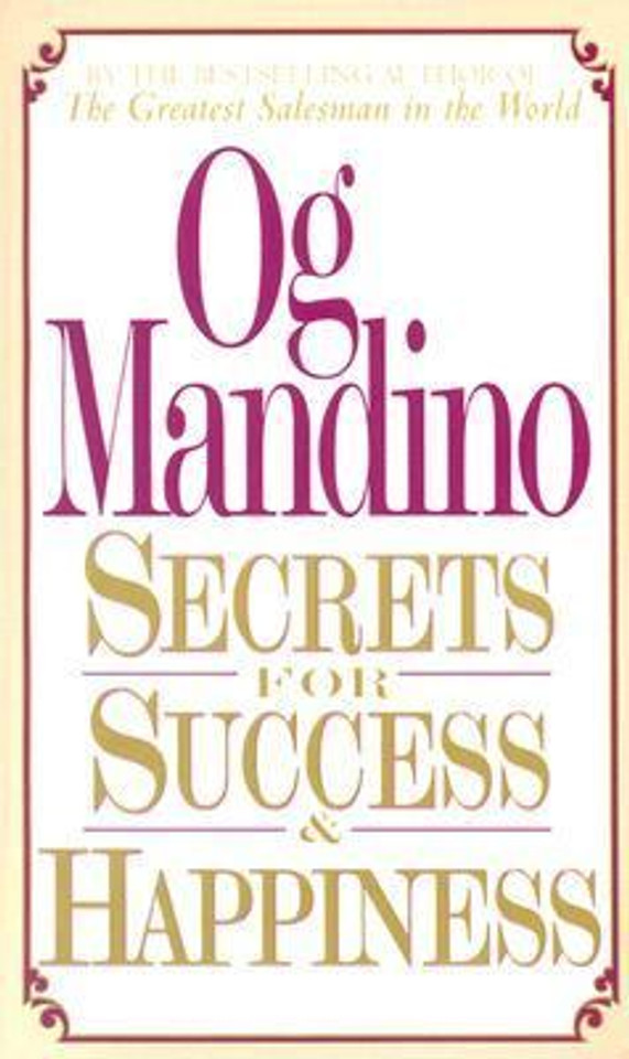 Secrets for Success and Happiness Cover