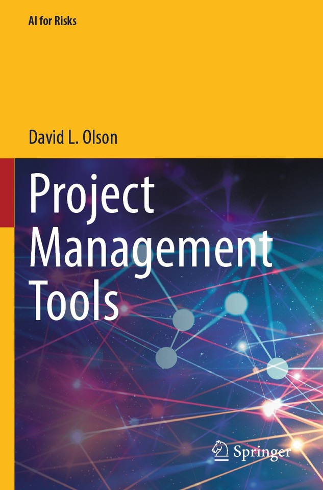 Project Management Tools (AI for Risks) book cover by David L. Olson
