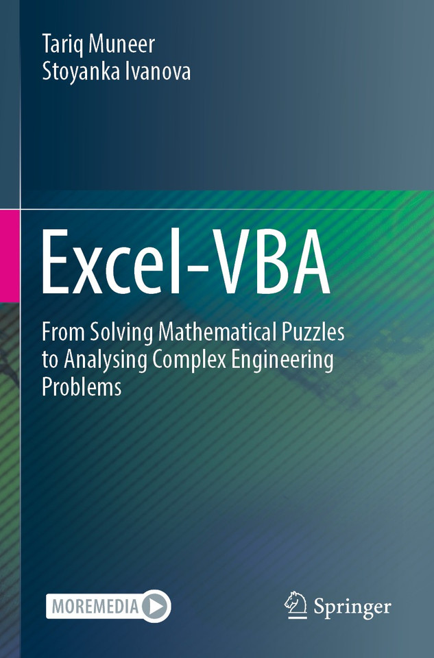 Excel-VBA: From Solving Mathematical Puzzles to Analysing Complex Engineering Problems book cover by Tariq Muneer, Stoyanka Ivanova